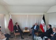وزرای امور خارجه ایران و قطر دیدار و گفتگو کردند