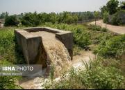 عکس/ وضعیت قرمز رودخانه تلار قائمشهر