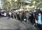 تجمع اعتراضی مقابل سفارت هند در تهران +تصاویر