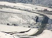 عکس/ جاده‌های مواصلاتی کردستان سفید پوش شد