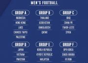 تیم ملی فوتبال ایران بدون هیچ تغییری در جدول گروه بندی جدید بازی های آسیایی 2018 ماند