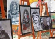 عکس/ برپایی نمایشگاه عکس در محل شهادت ابوعاقله