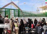 عکس/ تردد زائران اربعین حسینی در مرز خسروی