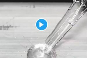 واکنش آلومینیوم با جیوه  +فیلم