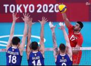 عکس/ جدال والیبالیست‌های ایران و ایتالیا در المپیک