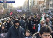 عکس/ سیل خروشان مردم عزادار در خیابان انقلاب