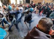 عکس/ اعتراضات علیه محدودیت‌های کرونایی در ایتالیا