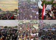 عکس/ راهپیمایی عظیم در بغداد به مناسبت سالگرد شهادت فرماندهان مقاومت
