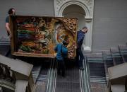 تلاش برای انتقال آثار بزرگ‌ترین موزه اوکراین به جای امن