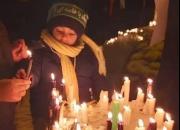 عکس/ شمع‌های روشن به یاد سردار شهید
