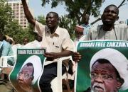تظاهرات مردم نیجریه در حمایت از شیخ زکزاکی +فیلم