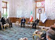 دیدار نوروزی وزیر امور خارجه با قالیباف