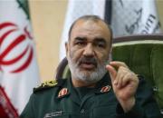 سردار سلامی: به احدی اجازه نگاه چپ به استقلال کشور را نمی‌دهیم