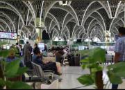 تصویری از آرامش کامل در فرودگاه بغداد