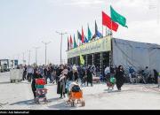 فیلم/ حال و هوای زائران اربعین در مرز مهران