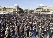 تجمع عزاداران اربعین حسینی در پیاده‌راه میدان امام (ره) همدان