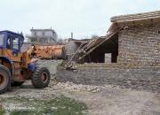 عکس/ تخریب ساخت و سازهای غیرمجاز در کلات