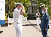 استقبال فرمانده نیروی دریایی فرانسه از دریادار خانزادی+ عکس