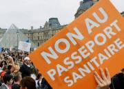 تداوم اعتراضات علیه گذرنامه واکسن کرونا در فرانسه +عکس