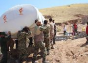 تلاش جهادی سپاه پاسداران برای محرومیت‌زدایی از روستاهای پلدشت