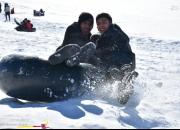 عکس/ تفریح زمستانی مردم مرکزی