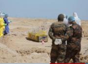 عکس/ خاکسپاری قربانیان کرونا در عراق