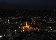 فیلم/ تصاویر هوایی از غروب آخرین جمعه ماه صفر حرم رضوی