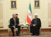 تاکید روحانی در دیدار با رئیس دومای روسیه بر کاهش تنش‌ها