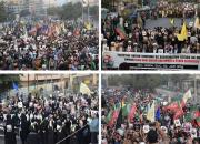 فیلم/ تظاهرات در شهر کراچی پاکستان