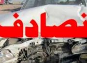 تصادف زنجیره‌ای در بزرگراه مدرس تهران با ۴ زخمی +عکس