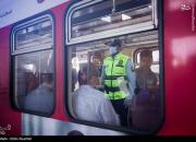 عکس/ اقدامات پیشگیرانه پلیس مترو