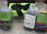 پیوستن بانوان شهرستان نکا به پویش مردمی ارسال البسه گرم برای مدافعان حرم 