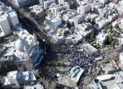 تصاویر هوایی از نمازگزاران تهران در جمعه انقلابی
