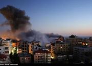 آتش‌سوزی در سکوی گازی رژیم صهیونیستی در حیفا +فیلم
