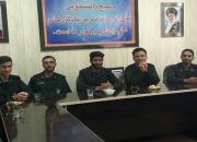 نمایندگان تشکل های دانشجویی دانشگاه‌های سیستان و بلوچستان با لباس سپاه ظاهر شدند+ تصاویر