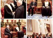 عکس/ دیدار ظریف با سلطان جدید عمان
