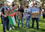 عکس/ تظاهرات در کویت برای اعلام همبستگی با ملت فلسطین