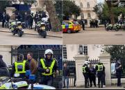 عکس/ حمله به خانه سفیر عربستان سعودی در لندن