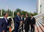 عکس/ استقبال وزیر خارجه ترکمنستان از امیرعبداللهیان
