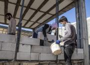 ساخت خانه برای روستاهای زلزله زده شهرستان جاجرم + عکس