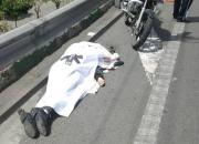 واژگونی مرگبار موتورسیکلت در همت +عکس