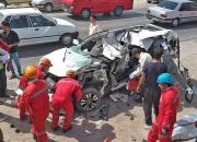 ۱۵ کشته و مجروح در تصادف زنجیره‌ای ایرانشهر