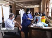 عکس/ راه اندازی مرکز واکسیناسیون در مصلی گرگان