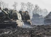 فیلم/ لحظه انهدام T-64BV اوکراینی