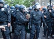 فیلم/ درگیری‌ پلیس آلمان با معترضان بالا گرفت