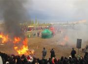 کاروان نمادین اسرای کربلا در بسطام بازسازی شد 