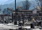 آتش‌سوزی یک روستای دیگر کانادا را ویران کرد