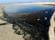 آلوده شدن ساحل «هانتینگتون» کالیفرنیا با نشت نفتی بزرگ