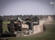 ترکیه ۱۵۰ دستگاه تانک و توپخانه خودکششی به ادلب اعزام کرد +عکس