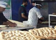 توزیع روزانه 400 نان بین کپرنشینان/ جهادی ها نانوایی رایگان راه انداختند 